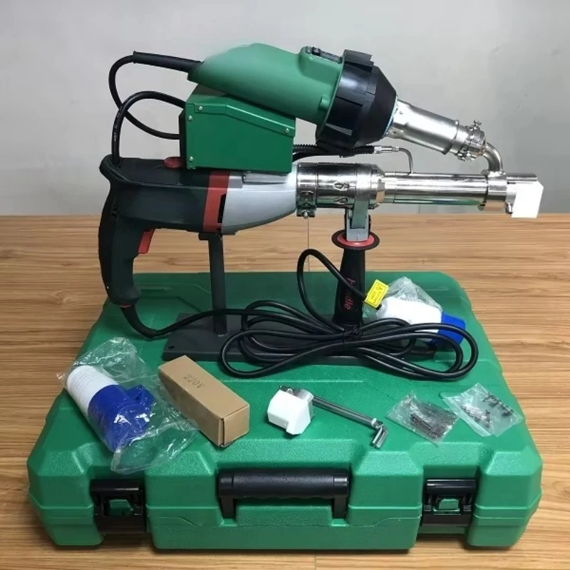 Motor Plastic Hand Extruder Welding Gun 1600Kw Plastic Welders Hot Air Welding Machine for Hdpe Geomembrane Tanks