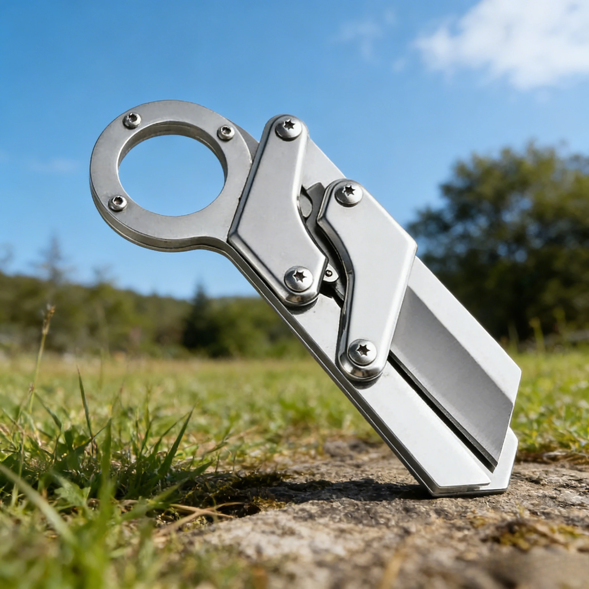 

Многофункциональный уличный нож высокой твердости - удобный механический складной нож для всех ваших приключений