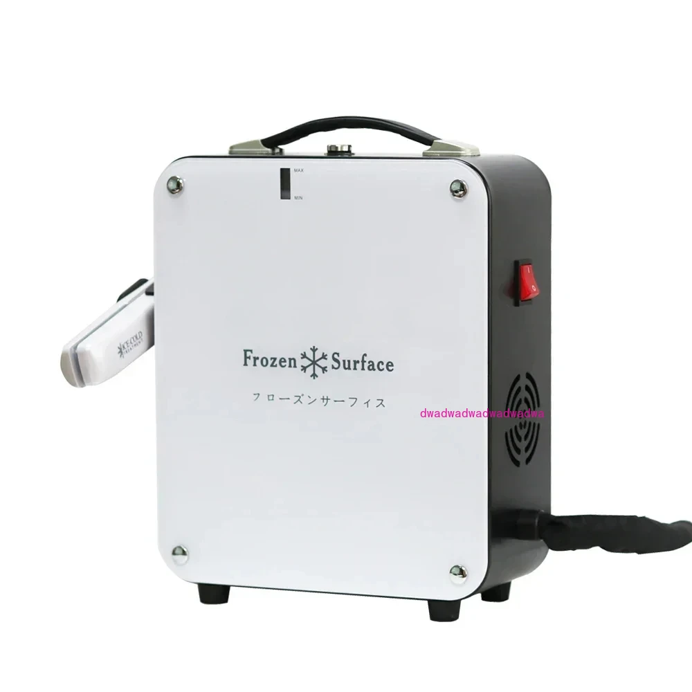 Professional Ice Cold Hair Care Set Treatment Frozen Flat Iron Cryolipolysis Machine