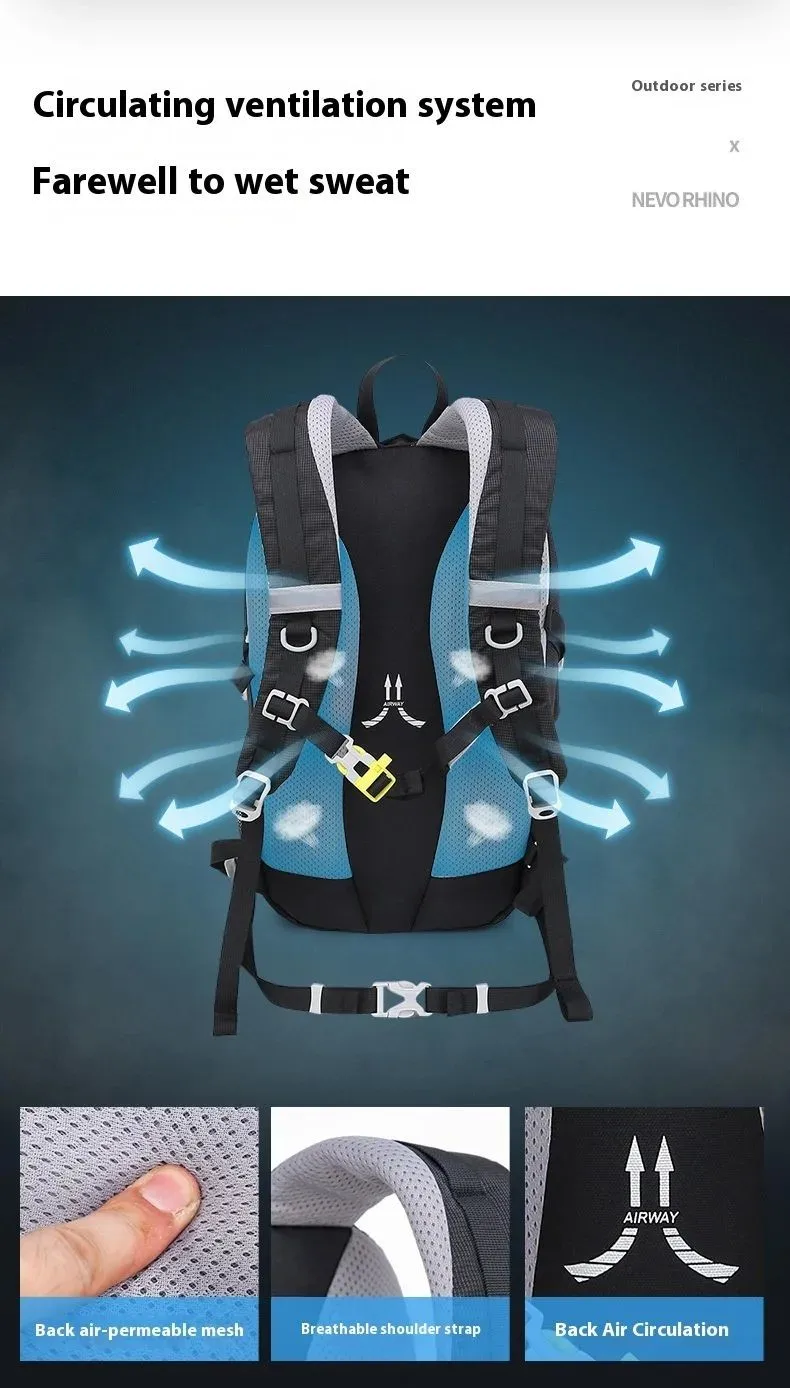 

Портативный рюкзак 20 л, складная сумка для альпинизма, сверхлегкий уличный альпинистский велосипедный дорожный рюкзак, походный рюкзак