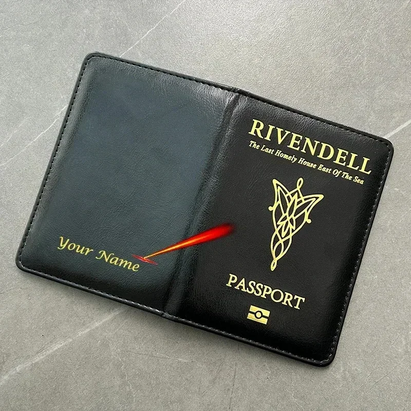 Accessori da viaggio supporto per passaporto rivendell arwen eventar copertura per passaporto albero della vita supporto per passaporto Gondor