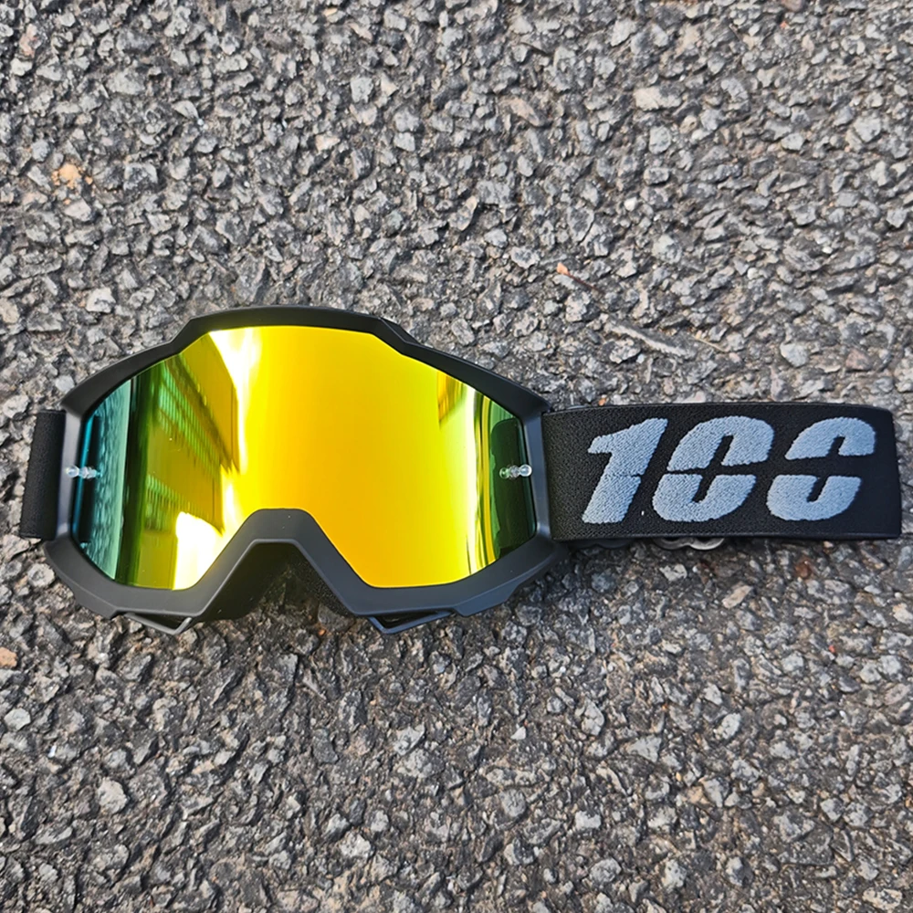 MX Off-Road Motocross-Brille Staubdichte Winddichte Skibrille mit PC-Linse für Dirt Bike Rennhelm