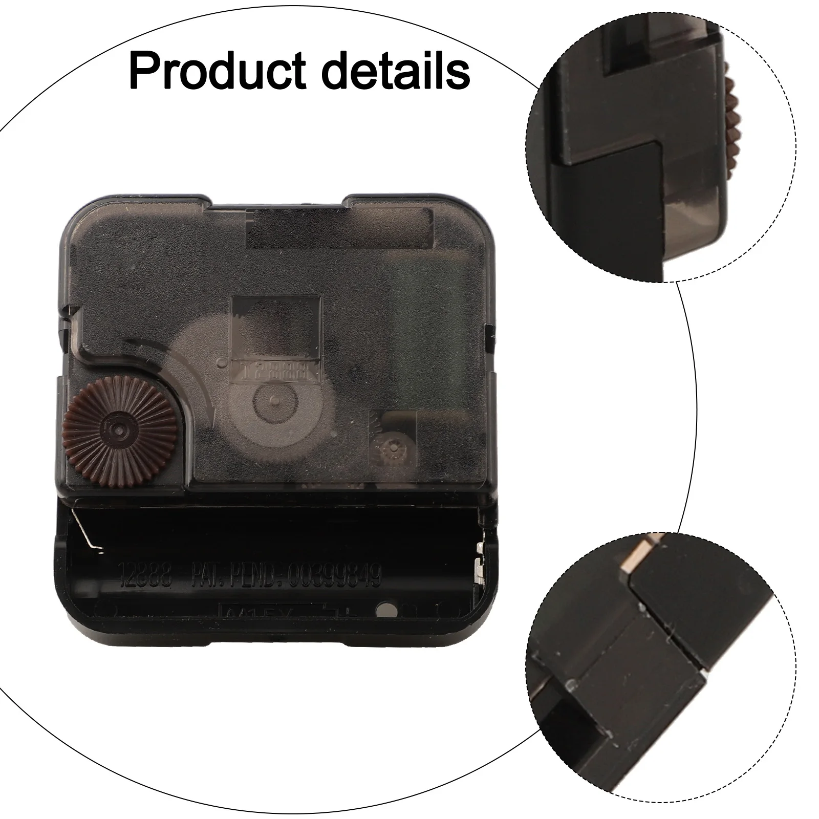 Battery Operated Movement Clock Repair Kit Home Decoration Versatile Compatibility Accurate Timekeeping Custom Clock Restoration