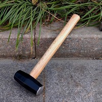 Carbon Steel Forging Octagonal Hand Hammer Professional Blacksmith Tool Forge Iron Special Octagonal Hammer Household Hand Tools