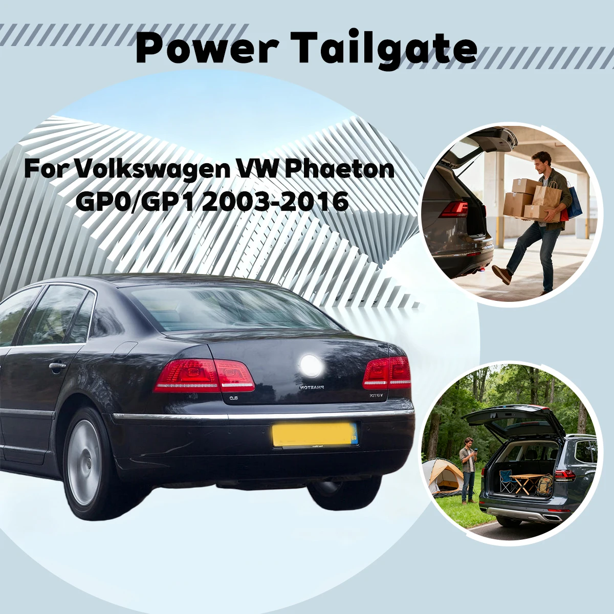 

For Volkswagen VW Phaeton GP0/GP1 2003-2016 Car Automatic Lifting Electric Tailgate Lock Module Closing System
