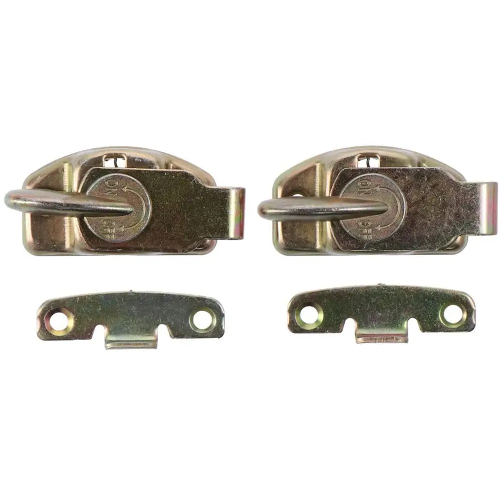 2 Pack Dining Table Locks Metal Dining Training Table Buckles Connectors, Heavy Duty Table Latches Spring Leaf Buckles Connector