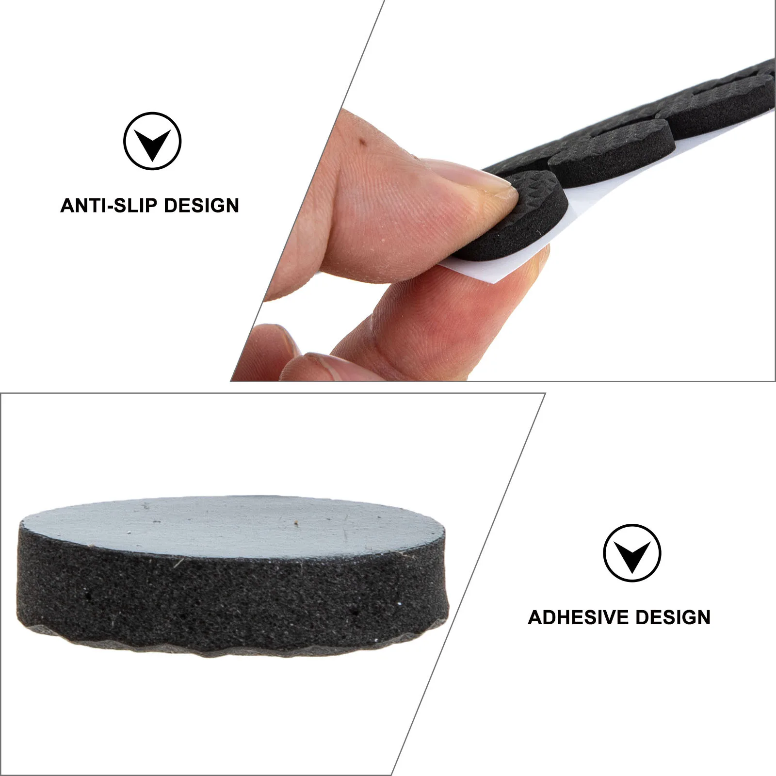 

32Pcs Eva Non-Slip Furniture Pads Chair Table Leg Protectors Floor Scratch Floor Protectors for Kitchen Dining Office Home