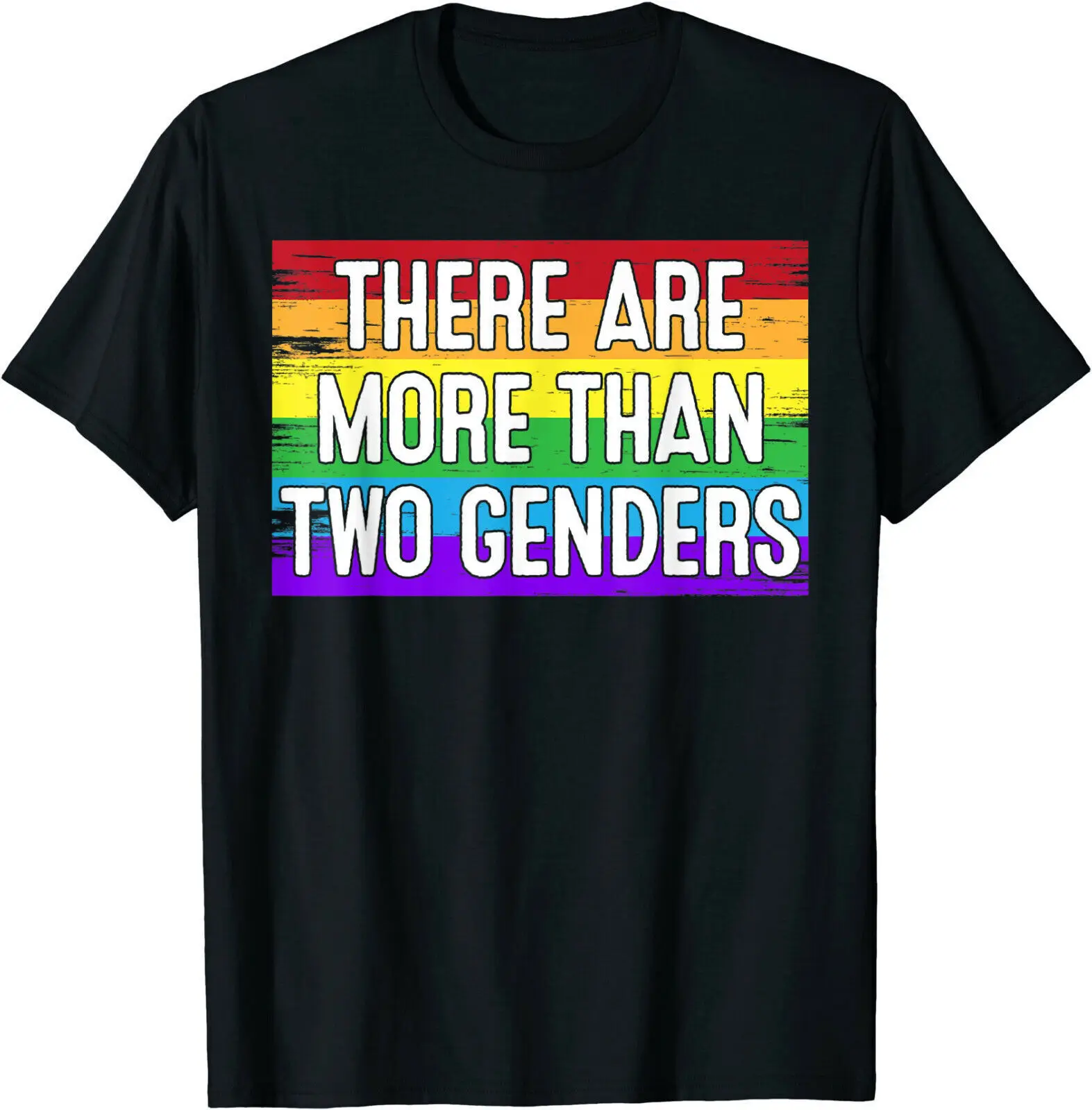 

There Are More Than 2 Genders Two LGBT Gift T-Shirt Trend For Men, Size M - 3XL