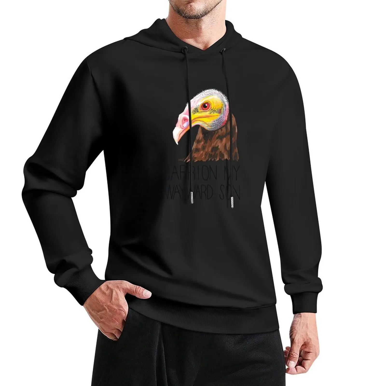 

Carrion My Wayward Son (Lesser Yellow-headed Vulture) Pullover Hoodie men's clothing streetwear men mens hoodies