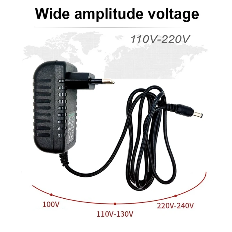 12 فولت 3A محول الطاقة التيار المتناوب المدخلات 100-240 فولت تيار مستمر الناتج مهايئ القابس العالمي مناسبة لكاميرات المراقبة ومحولات الطاقة DVR