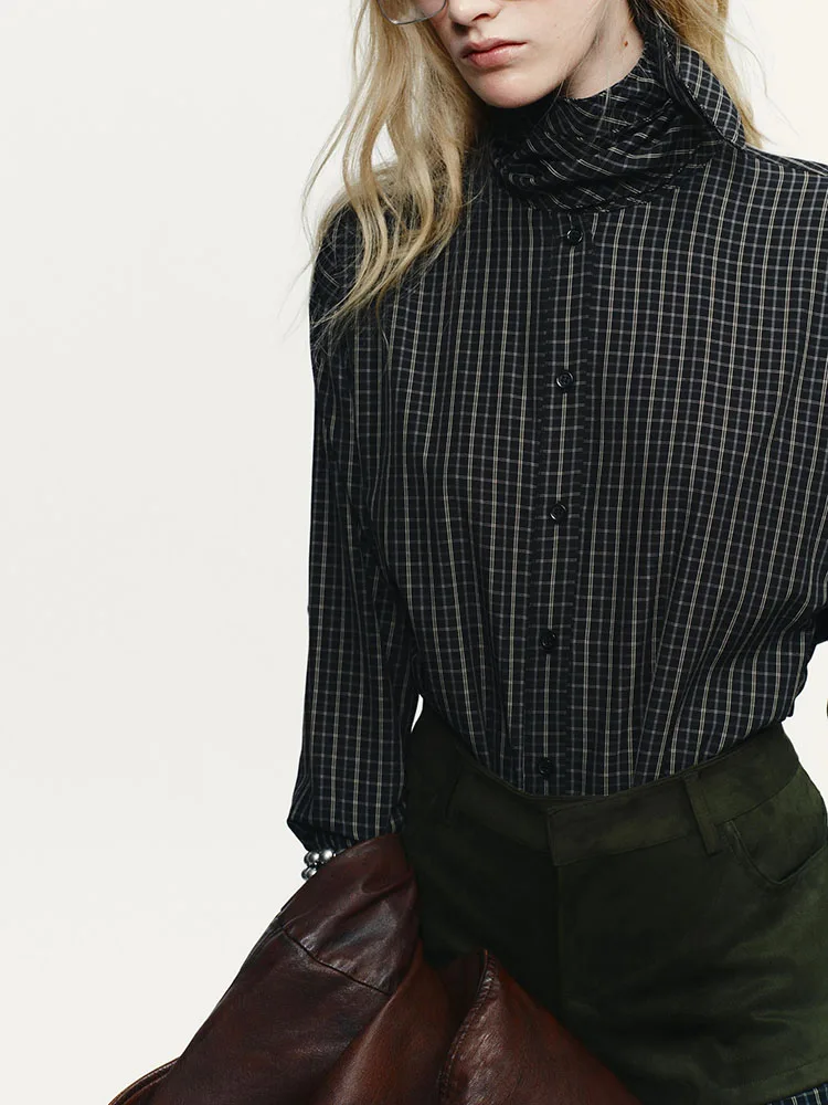 وشاح منقوش حلو أنيق irt طويل Sve وصل حديثًا لشتاء 2025 ملابس نسائية متعددة الاستخدامات بدلة Sli Tang Stage Co...