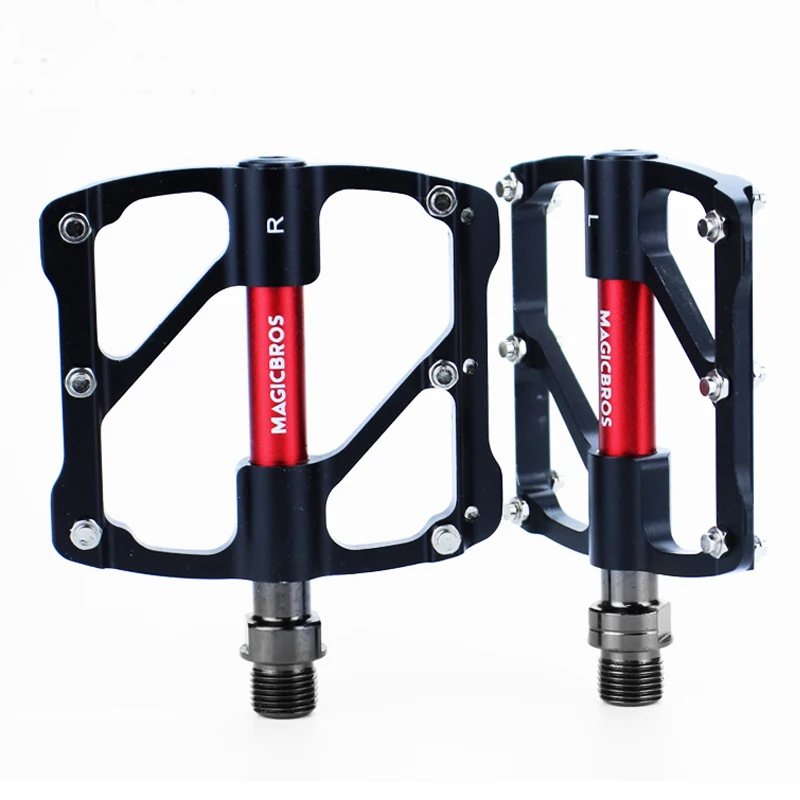 

MTB Bike Accessories Aluminum Alloy Sealed DU Bearing Cycle Bicycle Pedal Non-slip CNC Cycling Pedal