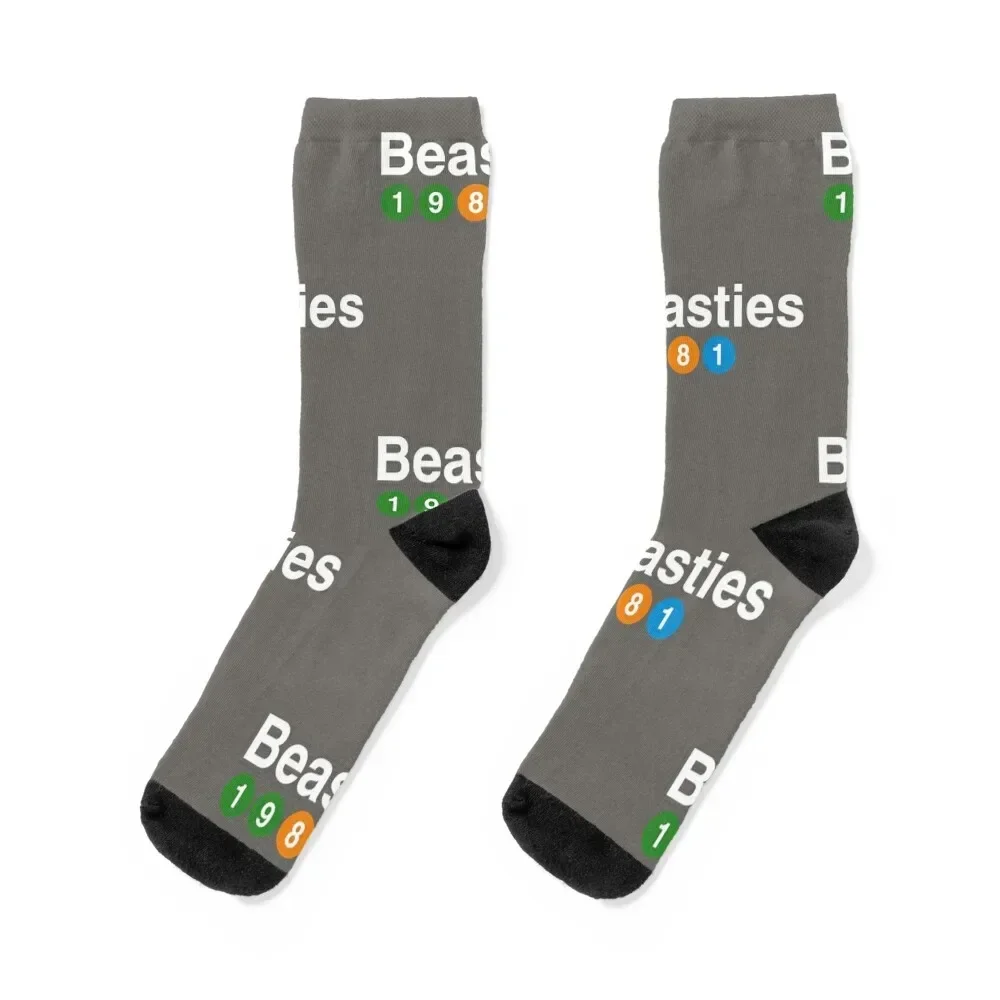 The Beasties - EST 1981 Socks sports stockings man Stockings fashionable Socks Ladies Men's