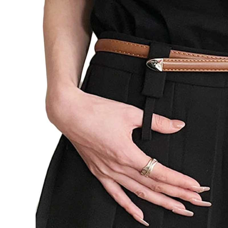 Harajukus Vrouwen Skinny Taille Riem Jeans Verstelbare Riem voor Jurk Rok Decors