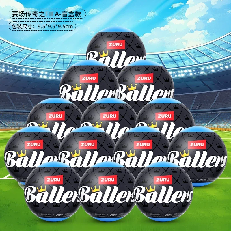 

ZURU Official Licensed FIFA 5 Surprise Ballers Capsule Collectible Toy Set Football Mini Figure Blind Ball Kids Toy Model 77792