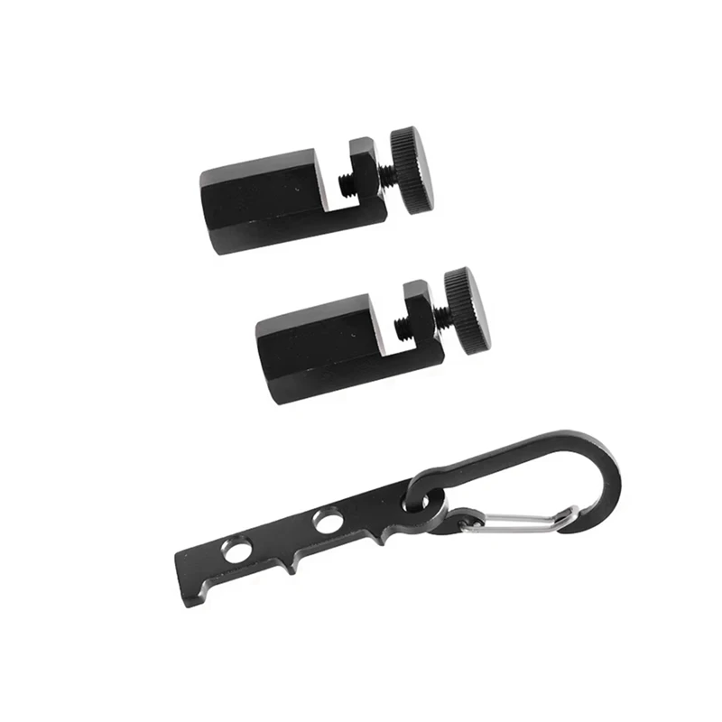 Promotion! Square Auxiliary Jig With Holder And Carabiner Stair Guages Knobs Tool Tall Stair Gauges For Framing Square