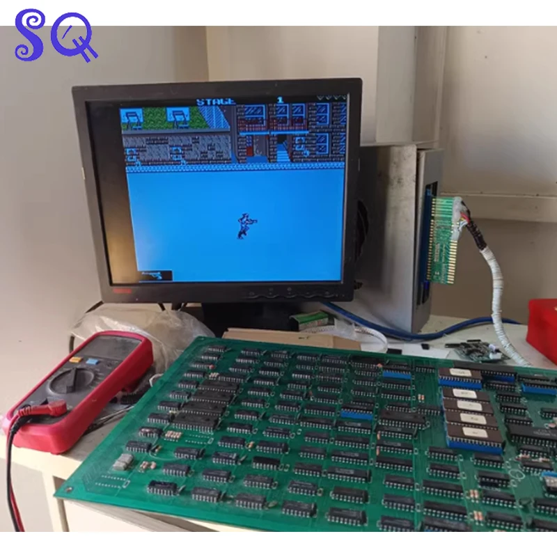 

Плата преобразования Jamma от 36P до 56P поддерживает игры Jail Break / Jackal / The End