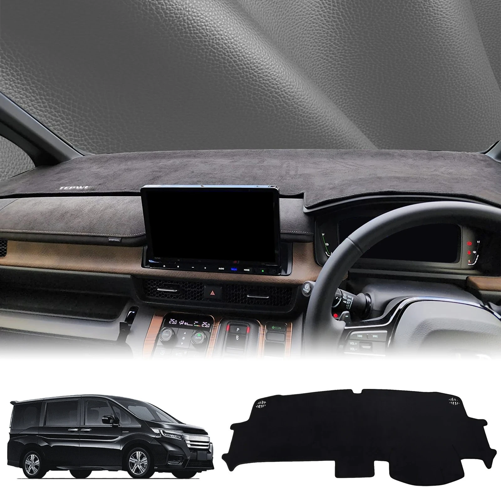 

Подходит для Honda Stepwgn Spada RP6 RP7 RP8 2022-2025 RHD Dashmat Dashboard Cover Pad DashMat Солнцезащитный козырек Защитный ковер Аксессуары
