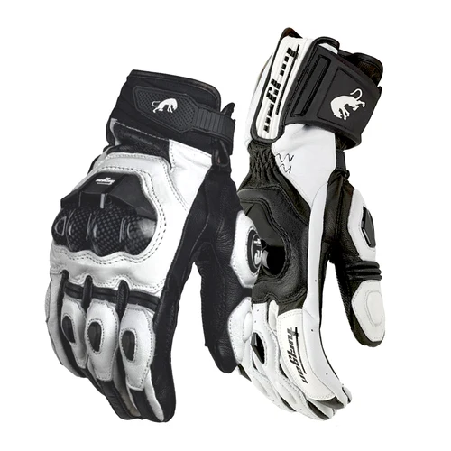 Guantes de Moto de dedo completo, antideslizantes, resistentes al desgaste, para carreras de Motocross, pantalla táctil, para exteriores, BMW, Kawasaki