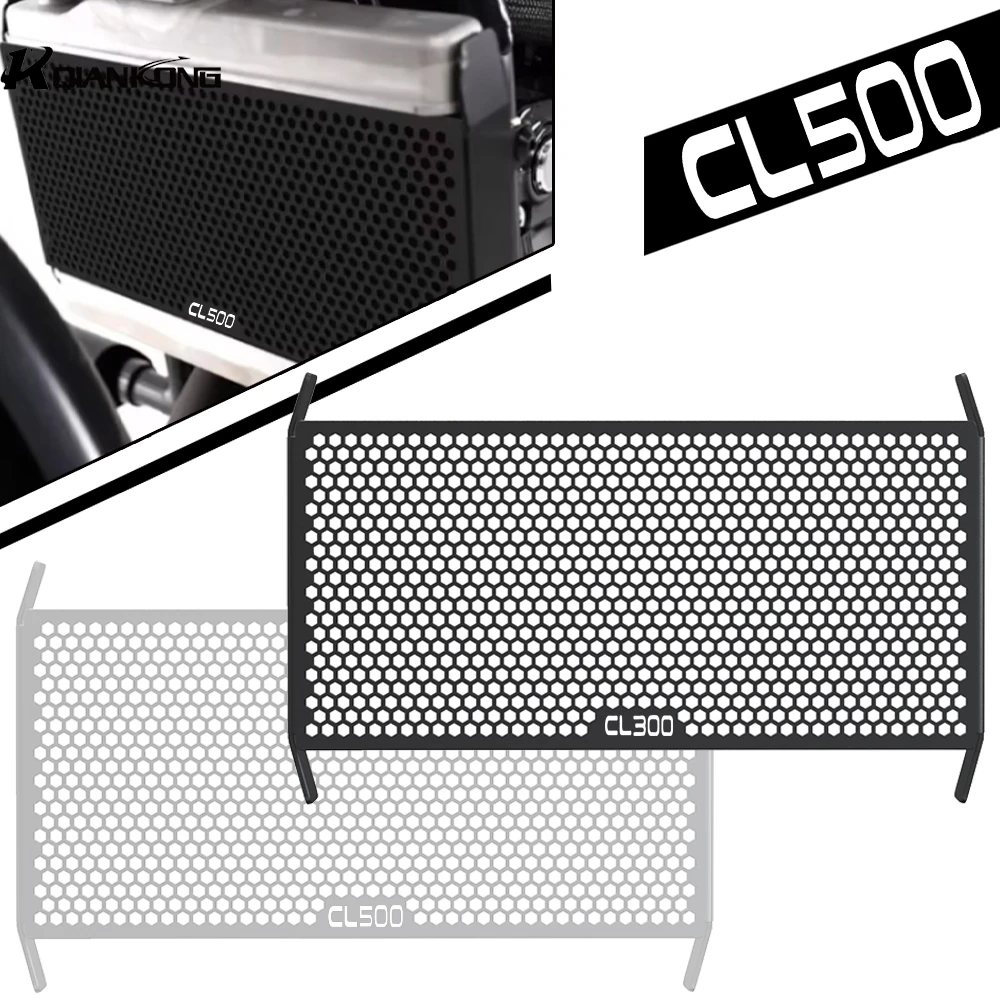 FOR HONDA CL500/CL300 2023-2025 Radiator Protection Grille Guard Protector Cover CMX 300 500 Rebel CMX300 CMX500 2017 - 2021 view 2