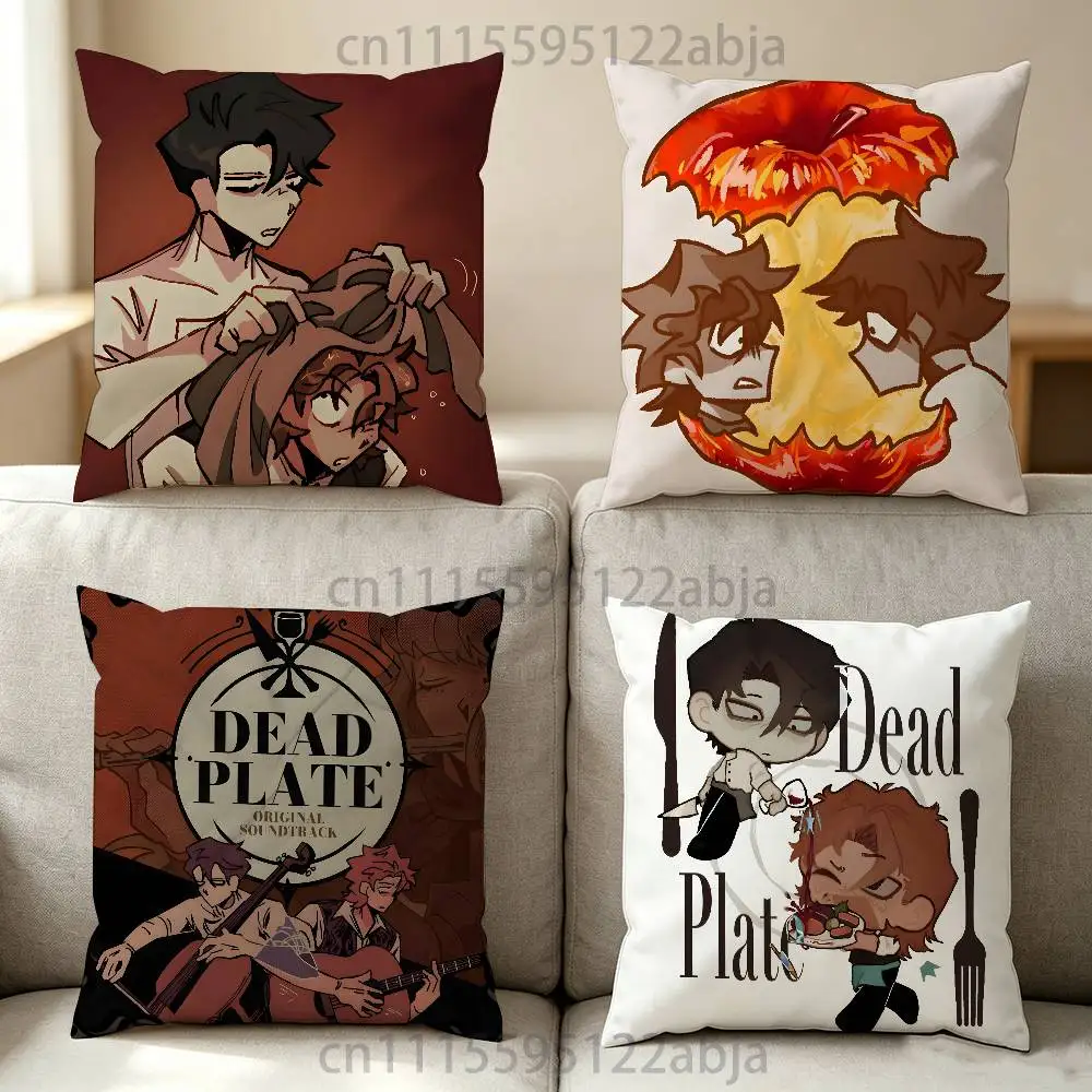D-Dead Plate Vincent Rody Throw Pillow Case Decoration Bed Custom Square Pillowcase Pad Cover