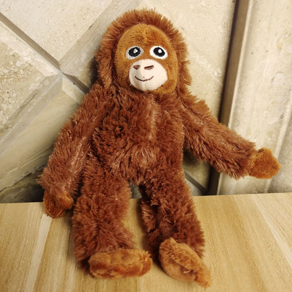 (10 PCS) hot-selling gorilla monkey keychain pendant creative plush monkey doll small pendant school bag pendant wholesale