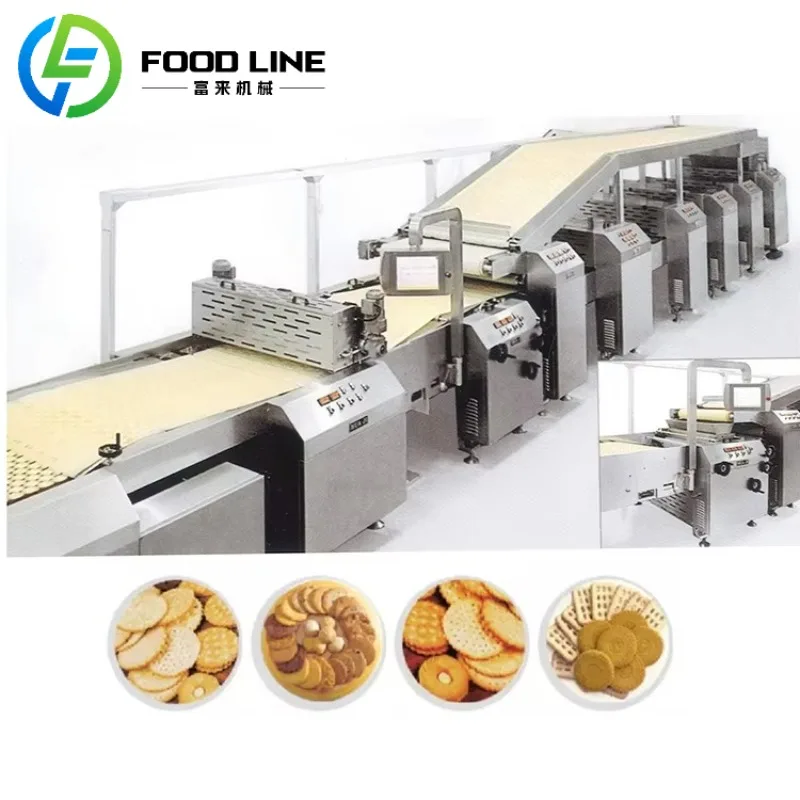 工業用ビスケット製造機 自動ビスケット生産ライン 小型ビスケット生産ライン