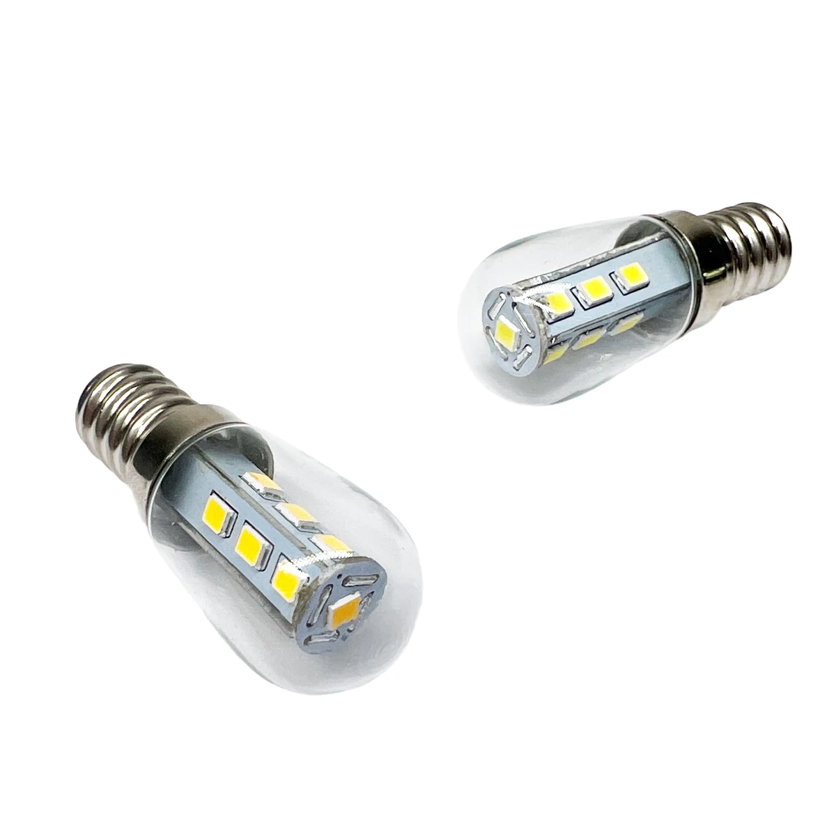 Bombilla S6 E12 13LED 2W 2835SMD, lámpara de refrigerador, CA 110V 220V, Bombilla de tornillo, lámpara de sal, lámpara de escritorio, blanco