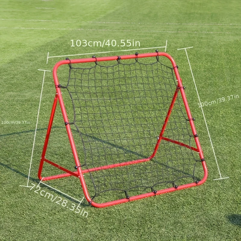 Прочная портативная сетка для отскока футбольных тренировок в помещении и на открытом воздухе, на заднем дворе, в парке, в тренажерном зале, универсальная спортивная практика - улучшает навыки цели
