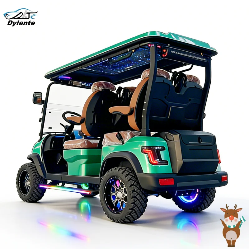 

Premium Electric Car Golf Scooter Golf Club Fashion Style 4KW 5KW 48V 60V Golf Cart 4 Seaters Fast Buggy CE Golf Buggy