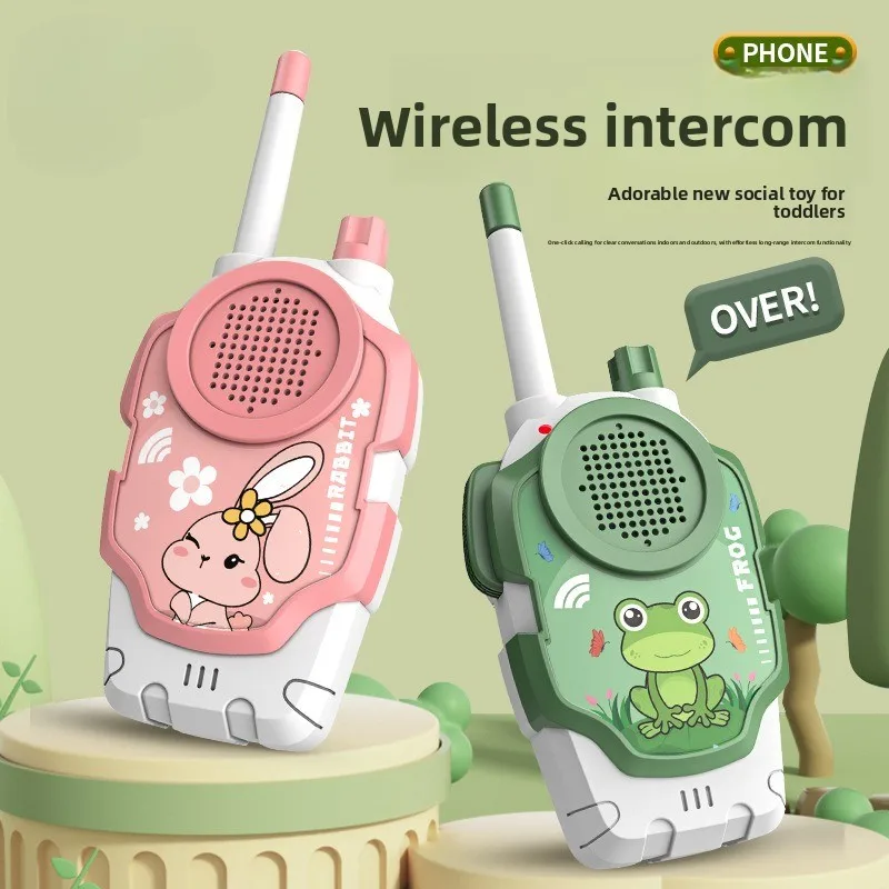 

Детские игрушечные рации, пара беспроводных раций, устройства для интерактивной связи на открытом воздухе (батарейки в комплект не входят)