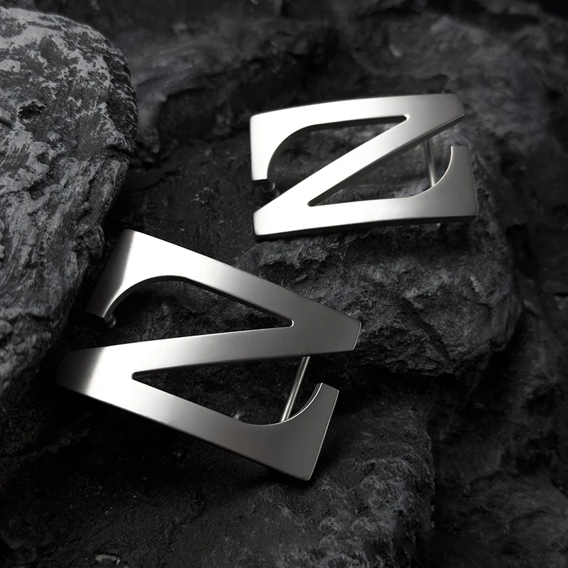 

Solid Titanium Z Letter Buckle Belt 3.5Cm And 3.8 Cm