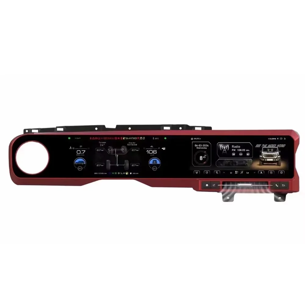 

Digital Instrument Speedometer Virtual Cockpit Linux Android Car Radio DVD Player For Jeep Wrangler Rubicon JL 2018-2022 GPS DSP