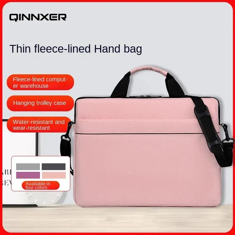 QINNXER High Quality Computer Square Bag Laptop Sling Work Portable Shoulder 14/15.6 Inches Suitable for MEN\'S WOMEN\'S Handbags