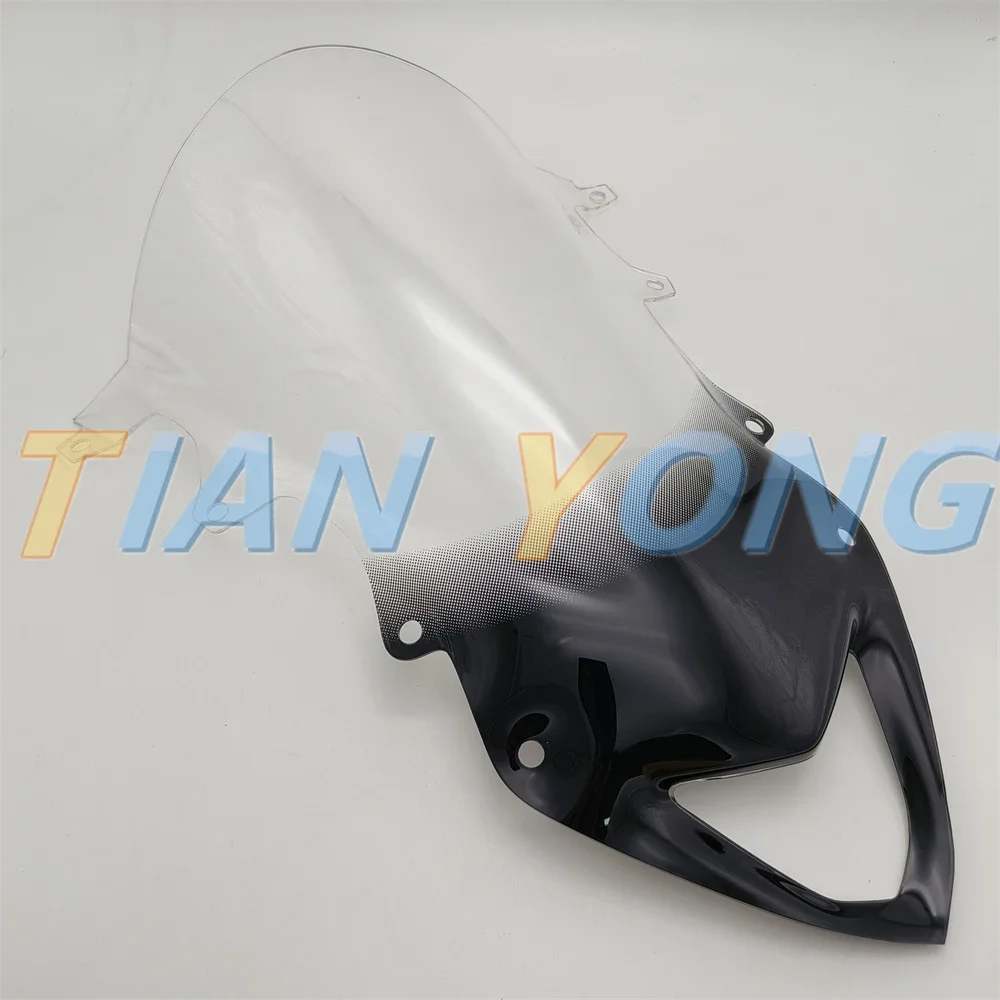 For BMW S1000RR S 1000 RR 1000RR 2009 2010 2011 2012 2013 2014 ABS Smoke Black Double Bubble Windscreen Windshield Deflector