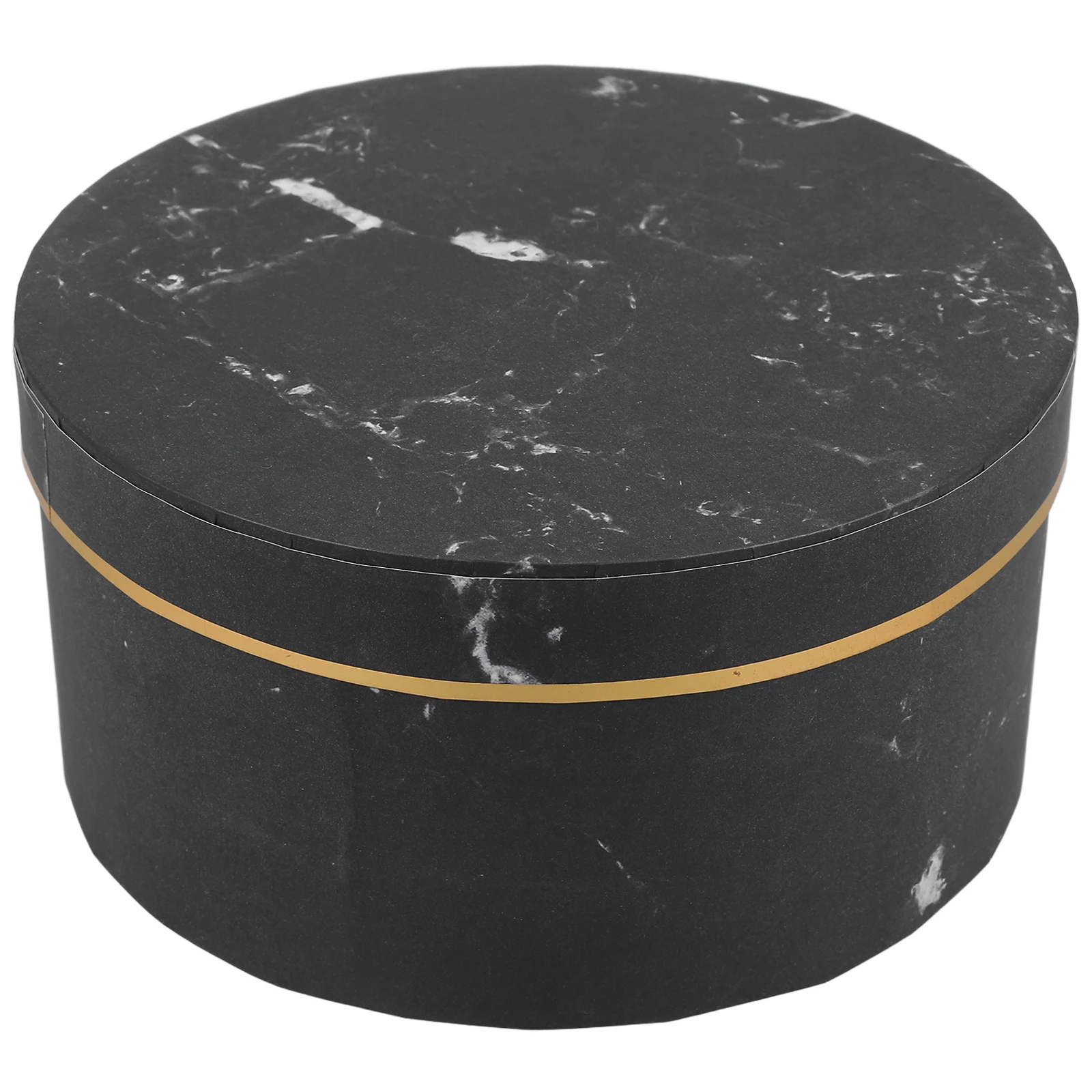 

Preserved Flower Gift Box Round Boxes Arrangements Black Empty Floral Valentine Lid Flower ShopDecoration Wedding