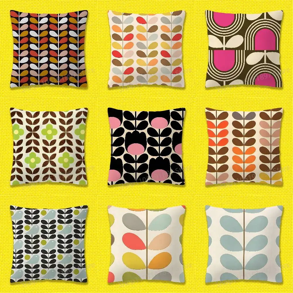 

Multi Stem Orla Kiely Folio Throw Pillow Case For 50x50cm 40x40cm 55x55cm 45x45cm 30x30cm Square Bedroom Pillowcase Cover