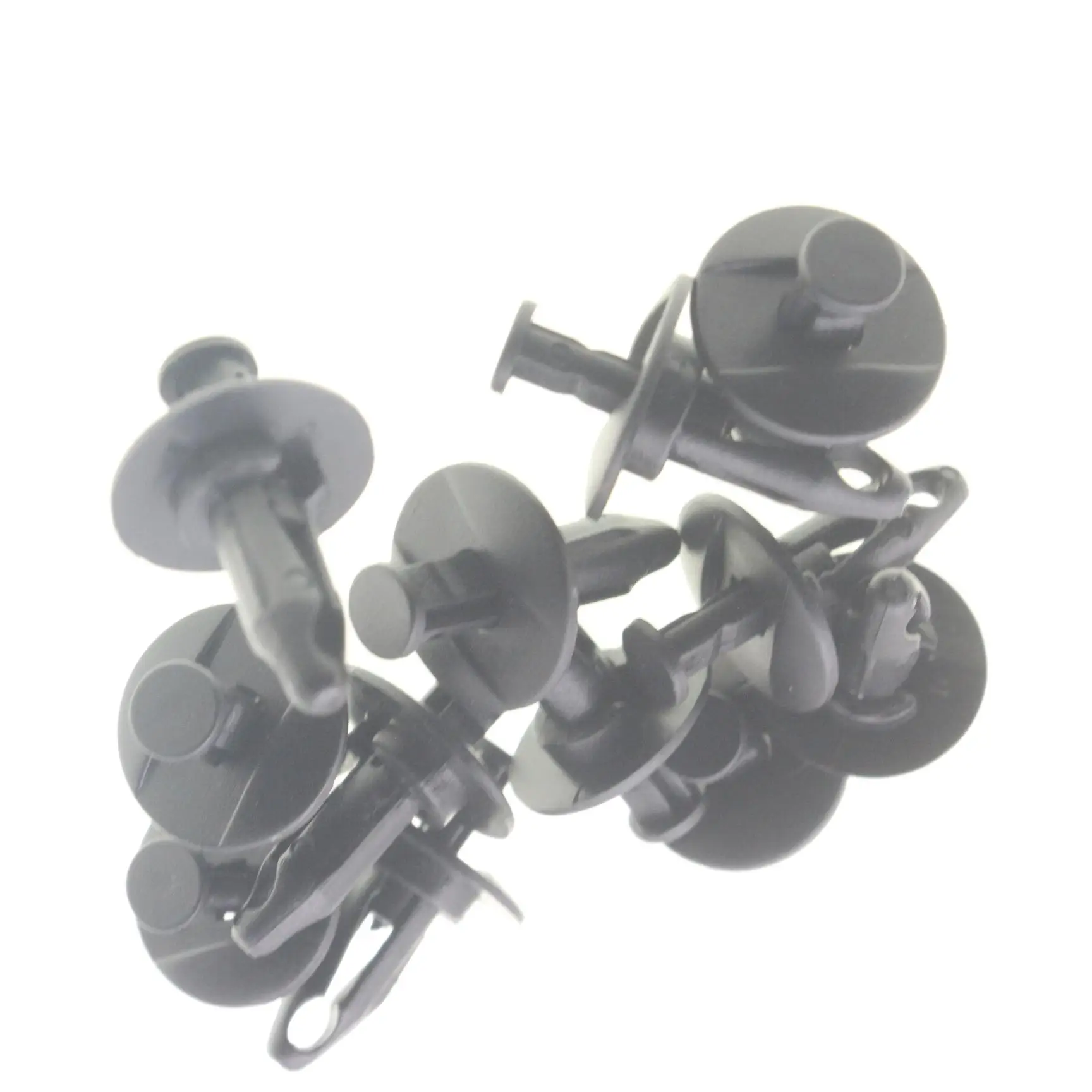 20 Pcs Black Nylon Front Bumper Fascia Retainer Clips Push-Type Fasteners For Buick Riviera 1988-1995 Reatta 1988-1991 1636632