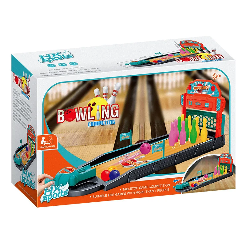 Bowling Board Game Toys  For Children Catapult Table Parent-child Interactive Multi-functional Puzzle Kids Toys Birthday Gifts