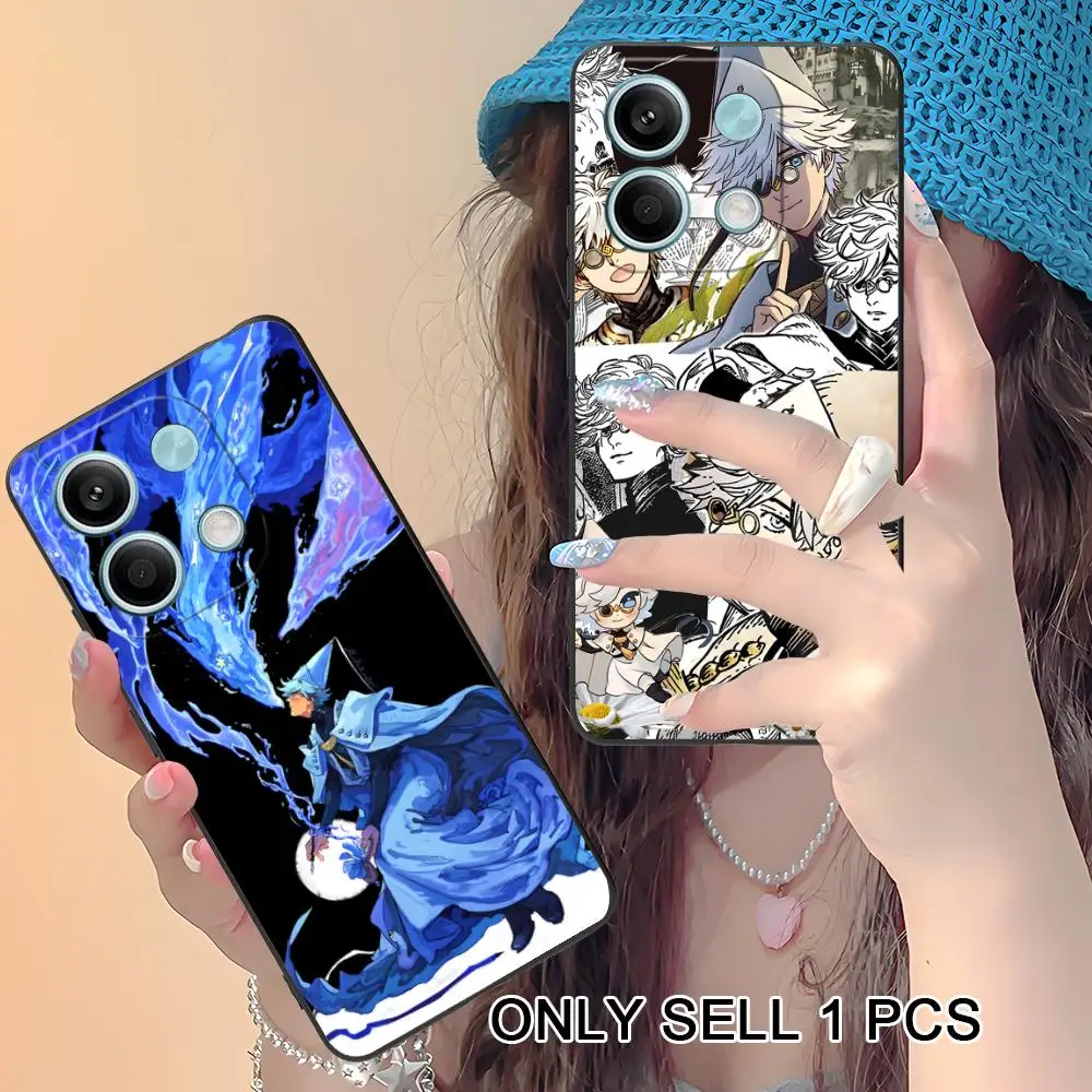 

Witch Hat Atelier Qifrey Phone Case for Xiaomi Redmi 15 14 13 12 A7 5 3 2 1 C Plus 4G 5G Soft TPU Shockproof Cover