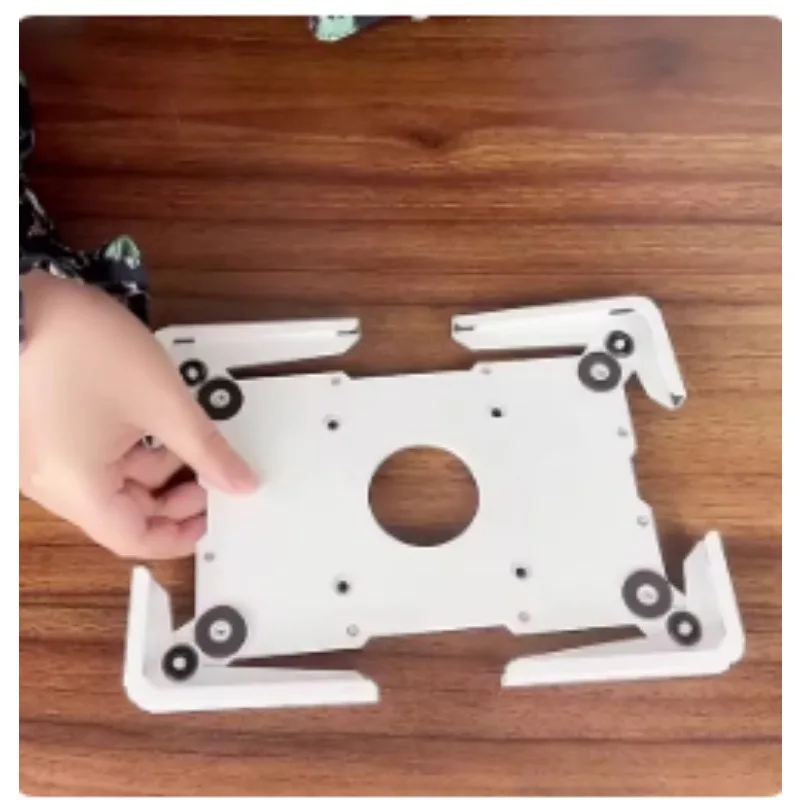 Soporte de Pared Ajustable para Tablet, Soporte de Pared o de Escritorio para iPad y Samsung