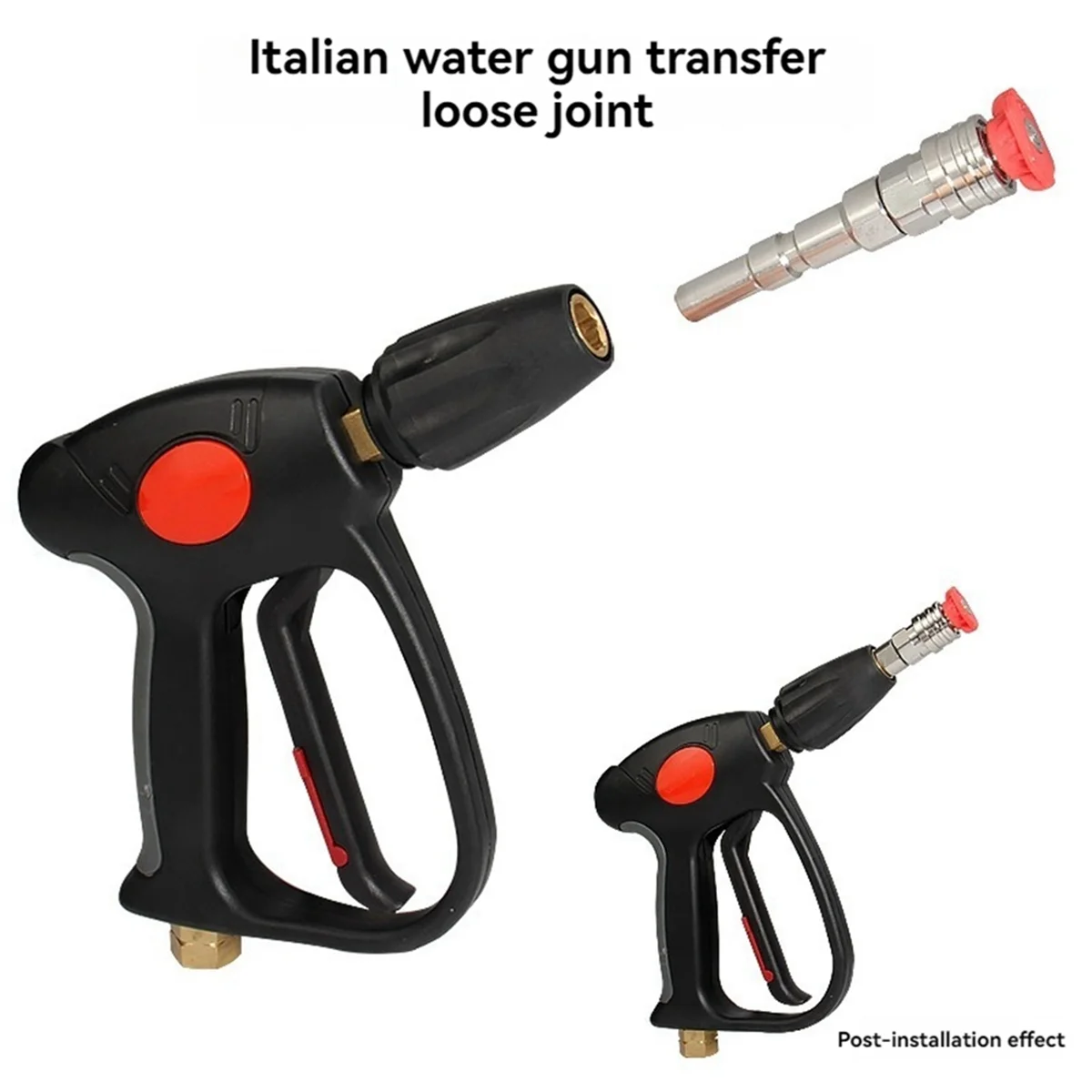 Новый адаптер для мойки высокого давления для Nilfisk KEW ALTO WAP CALM на 1/4 дюйма, быстрое подключение с распылительными насадками