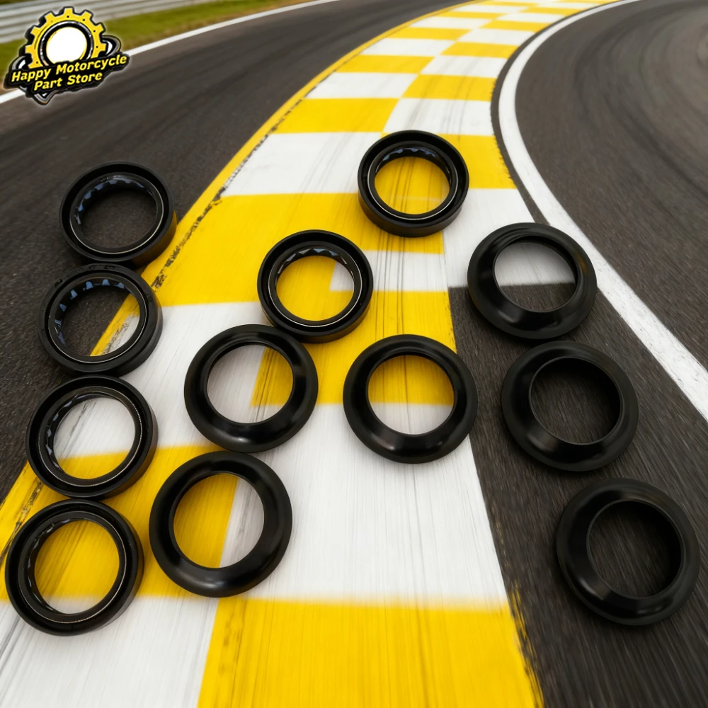36x48x11 36*48 Front Fork Oil Seal 36 48 Dust Cover For GILERA RCR50 SMT RCR 50 SMT50 2005 For PAIOLI FORK 36 mm USD 2000-2016