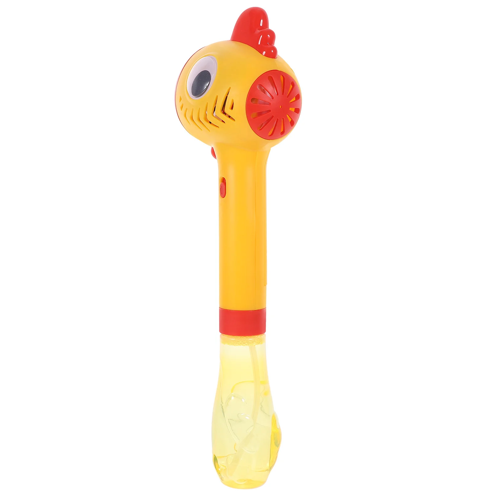 Elektrischer Seifenblasenhersteller, Hühnerform, tragbare automatische Seifenblasenmaschine, leichte Musik im Freien