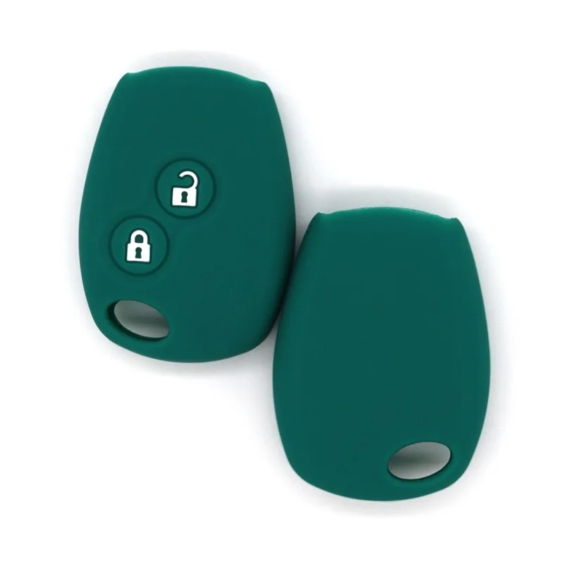 مناسبة لحافظة حماية مفتاح السيليكون المستقيمة ذات الزرين من رينو #1