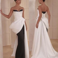 Customized Jiayigong  s Draped Pleat Valentine's Day A-line Strapless Bespoke Occasion Gown Long Dresses Saudi Arabia