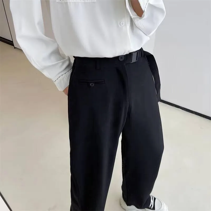 

Suits Spring Trousers New Straight Autumn Men's And Fashion Trend Hanging Casual Loose Large Pants