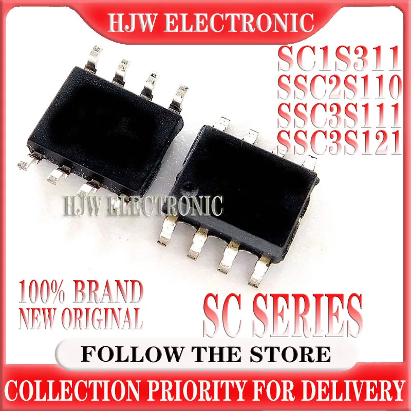 5pcs Sc1s311 Ssc2s110 Sop8 Ssc3s111 Ssc3s121 1s311 2s110 3s111 3s121 Sop