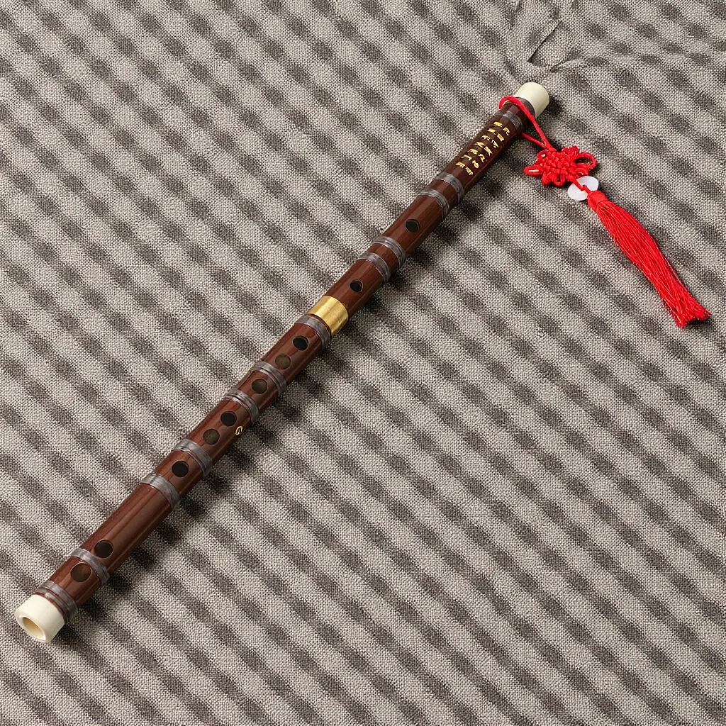 الخيزران النحاس Fife الناي اليدوية آلة موسيقية صينية تقليدية ديكور المنزل حفلة هدية للمبتدئين ودية #1