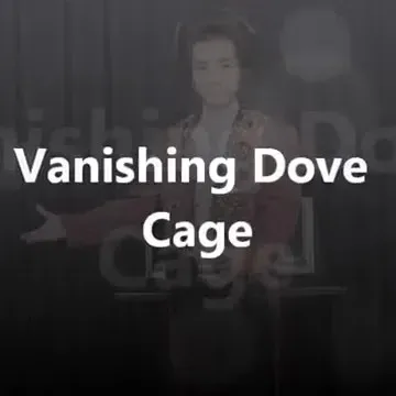 Vanishing Dove Cage by Tora Magic -Magic tricks